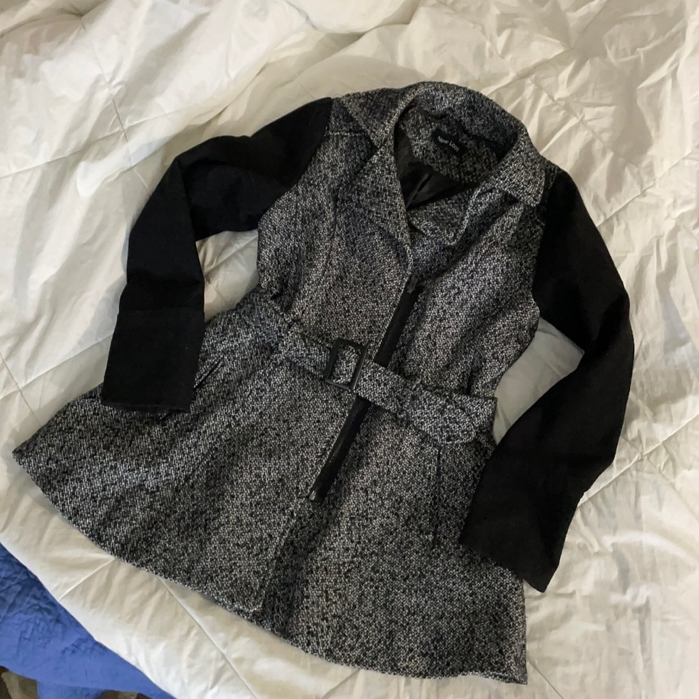 Juniors L zip from peacoat